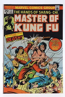 Buy Master Of Kung Fu (1973) #22 Signed Paul Gulacy 1st Page John Buscema Cov FN/VF • 22.24£