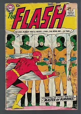 Buy DC Comics 1.8 Good- FLASH 105 JLA Batman 1959 1st Own Title SA • 1,299.99£