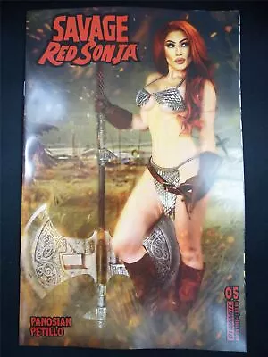 Buy Savage RED Sonja #5 Cosplay Cvr - Mar 2024 Dynamite Comic #3ZL • 2.93£