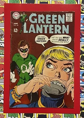 Buy Green Lantern #69 - Jun 1969 - Carol Ferris Appearance - Fn (6.0) Cents Copy! • 14.99£