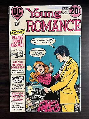 Buy Young Romance #187 Bronze Age 1972 Teen Love DC Comics • 4.81£
