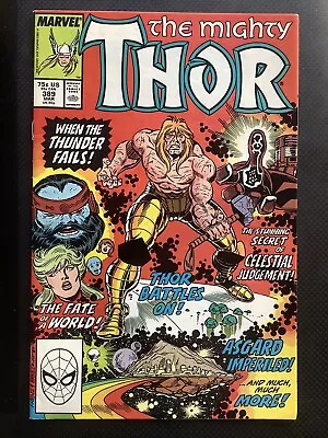 Buy Thor The Mighty #389 Vol 1 Marvel 1988 • 7£