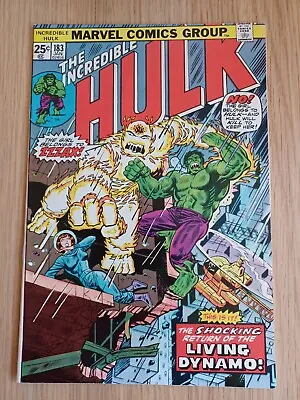 Buy Incredible Hulk 183 - 1975 - Zzzax • 12.50£