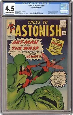 Buy Tales To Astonish #44 CGC 4.5 1963 1227791009 1st App. And Origin Wasp • 699.72£