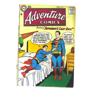 Buy Adventure Comics (1938 Series) #251 In Very Good Minus Condition. DC Comics [i* • 64.86£