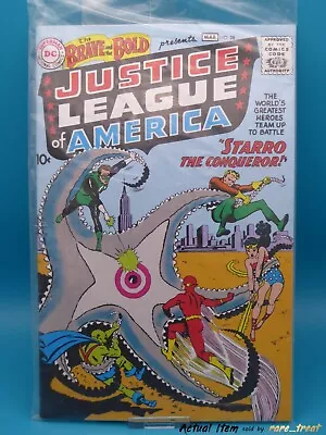 Buy Comic Reprint #28 The Brave And The Bold - Justice League Of America Official DC • 10£