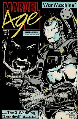 Buy Marvel Age #133 Feb 1994 Daredevil War Machine X-wedding Marvel Comic Book 1 • 3.17£