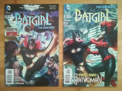 Buy Batgirl #11 #12 - Gail Simone Syaf Artgerm Batwoman - 1st Print - New 52 DC 2011 • 14.99£