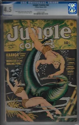 Buy Jungle Comics #44-cgc4.5- Kaanga Cvr- 1943 Wwii Comic • 319.01£