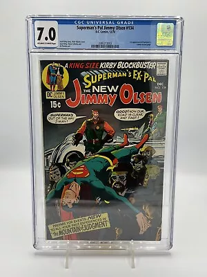 Buy Superman's Pal Jimmy Olsen #134 - DC 1970 CGC 7.0 1st App Of Darkseid • 316.24£
