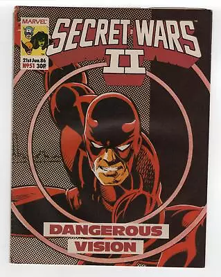 Buy 1985 Marvel Super Heroes Secret Wars Ii #3 Great Daredevil 223 Cover Key Rare Uk • 39.97£