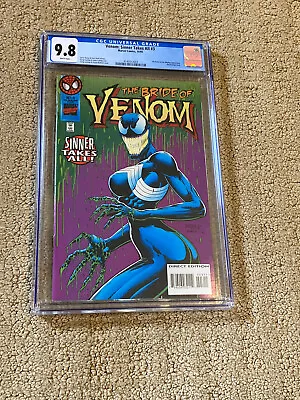 Buy Venom Sinner Takes All 3 CGC 9.8 White Pages (1st App Bride Of Venom) #003 • 238.36£