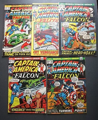 Buy CAPTAIN AMERICA Lot Of 5 Comics 151 152 153 157 159 Marvel 1972 1973 • 39.53£