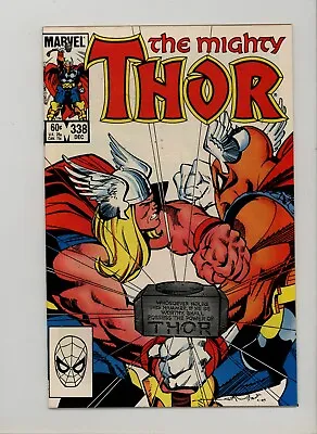 Buy Mighty Thor 338 NM- 2nd App Beta Ray Bill Walter Simonson Cover 1983 • 12.08£