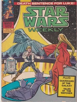 Buy 44018: Marvel Comics STAR WARS WEEKLY #89 VG Grade • 9.05£