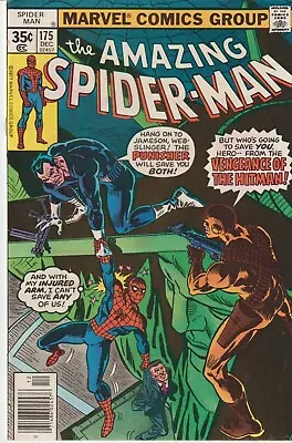 Buy ~AMAZING SPIDER-MAN #175~ (1977) ~PUNISHER~ ~HITMAN~  Big Apple Battleground!  • 11.98£