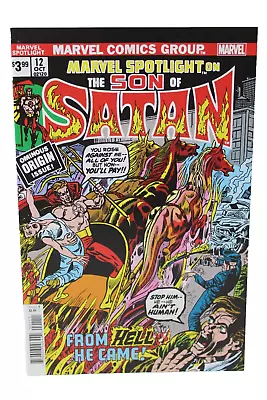 Buy Marvel Spotlight #12 Son Of Satan Origin Facsimile Edition 2019 Marvel Comics F+ • 3.18£
