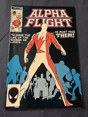 Buy Alpha Flight # 11 1984 Marvel Comic John Byrne Direct Edition • 11.94£