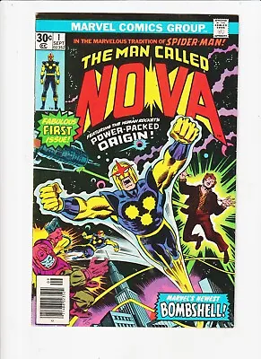 Buy Nova #1 MARVEL COMIC BRONZE AGE First Appearance Nova/Richard Rider 1976 • 39.72£
