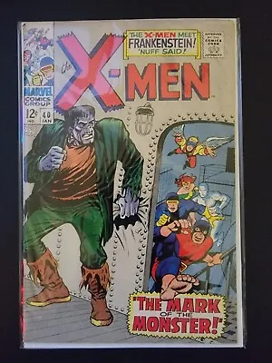 Buy Uncanny X-Men (1963 1st Series) #40 The X-Men Battle The Frankenstein Monster • 63.33£