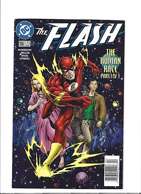 Buy The Flash #136 Newsstand Rare 1st Appearance Krakkl, A Sonic Type Character 1998 • 23.75£