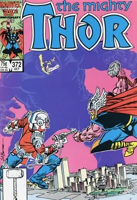 Buy Marvel Thor #372 1986 1st Time Variance Authority Comic Book Grade NM 9.2 • 9.49£