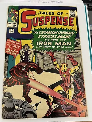 Buy Tales Of Suspense 52 Fine- 5.5 Raw Pressed Clean OWW Pages 1st App￼ Black Widow • 1,045.56£
