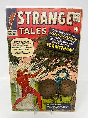 Buy Strange Tales #113 1963 Marvel G/VG Comic Book • 23.72£
