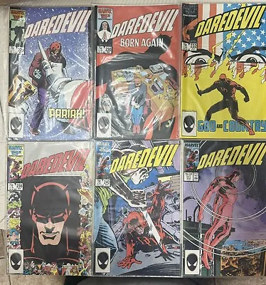 Buy Daredevil #229/230/232/236/240/241 (Marvel 1985) Lot DARE • 31.61£