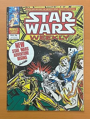 Buy Star Wars Weekly #54 (Marvel UK 1979) VG/FN Condition Comic Magazine • 7.12£
