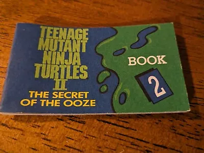 Buy Teenage Mutant Ninja Turtles TMNT II: Secret Of The Ooze Movie Book 2 Flip Book • 11.85£