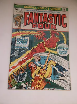 Buy Marvel: Fantastic Four #131,  Revolt In Paradise! , 1973, Vf/nm (9.0)!!! • 39.71£