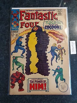 Buy Fantastic Four 67 Key 1st Him Aka Adam Warlock • 21£