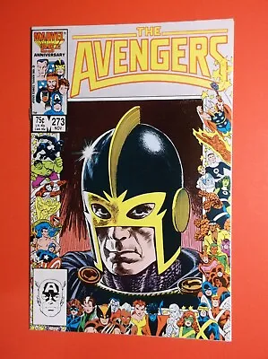 Buy The Avengers # 273 - Vf+ 8.5/9.0 - Black Knight, Baron Zemo, 1986 Palidin Cameo  • 8.07£