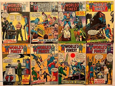 Buy 1969-67 DC Comics Lot (8) 189-196, World’s Finest Comics Silver Age Batman • 35.61£