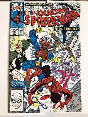 Buy Amazing Spider-man Issue #340 B Female Trouble • 5.99£