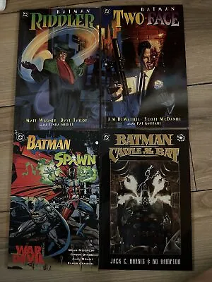 Buy Batman Riddler Two-face Batman Spawn Castle Of The Bat DC 1994 95 Comic Book Lot • 11.85£