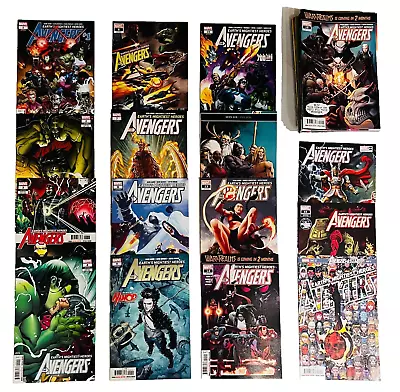 Buy Lot Of 46 Avengers Vol 7 #1-66 Run  Marvel 2018-2023 Jason Aaron Nm • 79.05£