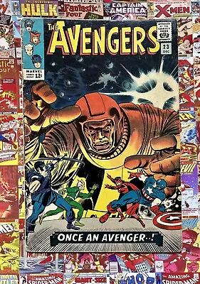 Buy The Avengers #23 1965 - 1st John Romita Silver Age & Rovonna Renslayer Cent Copy • 12.50£