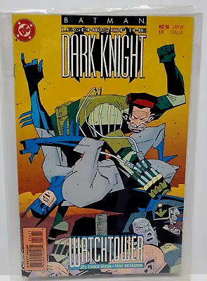 Buy Batman LEGENDS OF THE DARK KNIGHT #56 1994 DC Comic Book Watchtower Please Read • 7.10£