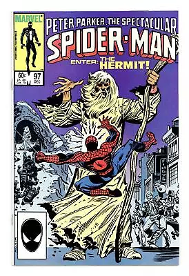Buy Spectacular Spider-Man Peter Parker #97 NM- 9.2 1984 • 11.86£