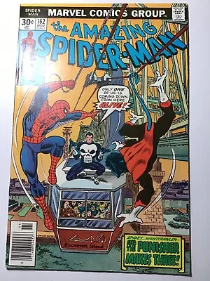 Buy 1976 Marvel Amazing Spider-Man #162 NOV Punisher Nightcrawler 1st Appearance  • 62.31£