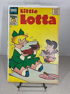Buy Harvey Comics Little Lotta #1 Beginning Richie Rich & Little Dot Rare 1955 FN+ • 513.89£