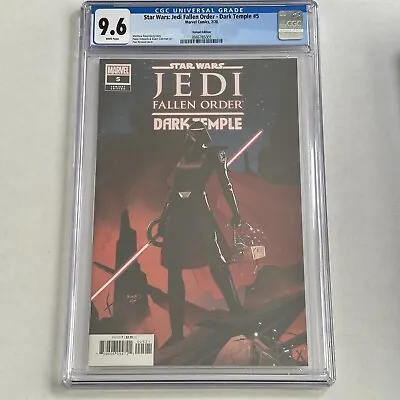 Buy Star Wars Jedi Fallen Order Dark Temple #5B Renaud 1:10 CGC 9.6 • 201.06£
