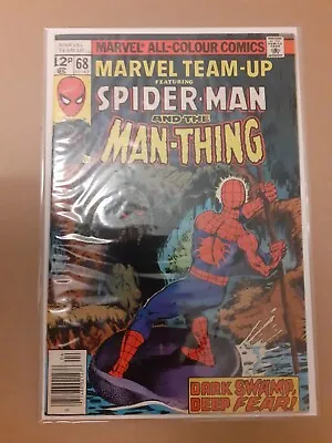 Buy Marvel Team Up No 68 1st Appearance D'Spayre. Spiderman & Man Thing. VF 1987 • 11.99£