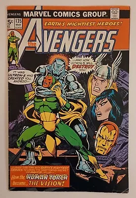 Buy Avengers #135 Bronze Age (The Origin Of Vision)  1975 • 9.59£