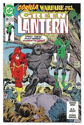 Buy Green Lantern #30 (Vol 3) : VF/NM :  The Trouble With Gorillas!  : Flash • 2.50£