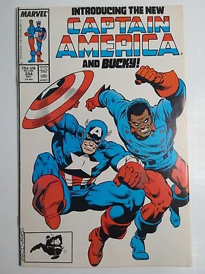 Buy Marvel Comics Captain America #334 Lemar Hoskins Becomes Bucky VF 8.0 • 11.19£
