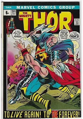Buy Mighty Thor #201 (1972) • 10.99£