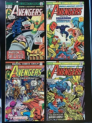 Buy Avengers #140-143, 147, 149, 151-154, 1975-76 • 43.32£